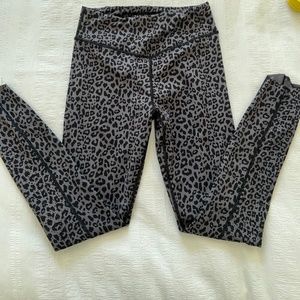 Varley Grey and Black Cheetah Print Size XS